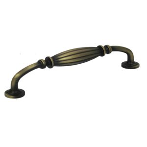 FP-86718.ABSB Deco Pull 128mm CC Antique Satin Brass (620)