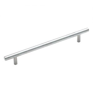 FP-110.SN Bar Pull 10 In. Ol X 7 In. C/C X 12mm Dia Satin Nickel (134)