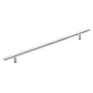 FP-114.SN Bar Pull 14 In. Ol X 11 In. C/C X 12mm Dia Satin Nickel (700)