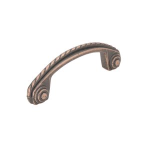 FP-955.ACM Rope Pull 3 In. C.C. Antique Copper Machined (149)