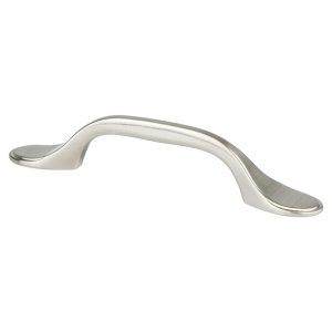 BER1738-1BPN PULL 3"CC THIN TOP BRUSHED NICKEL