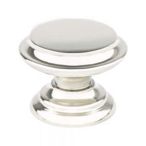 BER4152-1014 Knob 1-3/8 in. Polished Nickel