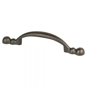 BER9353-10VB PULL 3" ROUND ENDS VERONA BRONZE