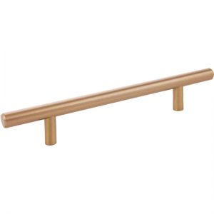 FP-108.RG Bar Pull 8 In. Ol X 5 In. C/C X 12mm Dia Rose Gold