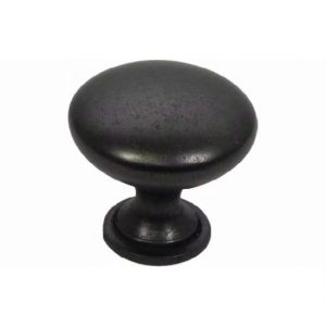 J323-WB - 1-3/16 in. Dia. Weathered Black Knob