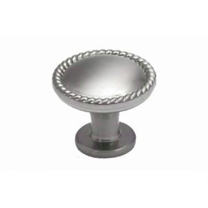 J327-SN 1-3/16 in. Dia. Satin Nickel Jamison Rope Knob