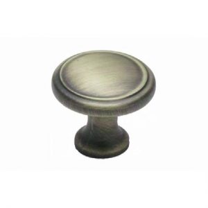 J333-ASB 1-3/16 in. Dia. Antique Satin Brass Jamison Knob