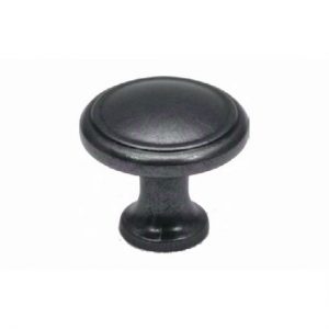 J333-WB - 1-3/16 in. Dia. Weathered Black Knob