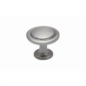 J334-SN 1-3/16 in. Dia. Satin Nickel Jamison Deco Knob