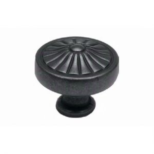 J337-WB 1-1/4 in. Dia. Weathered Black Jamison Knob