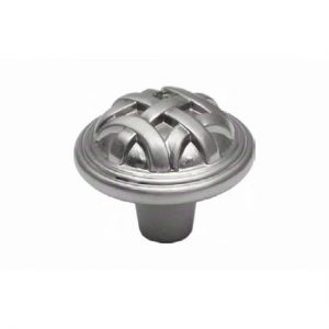 J339-SN - 1-1/4 in. Dia. Satin Nickel Knob