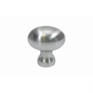 J344-SN 1-1/4 in. x 3/4 in. Satin Nickel Jamison Oval Knob