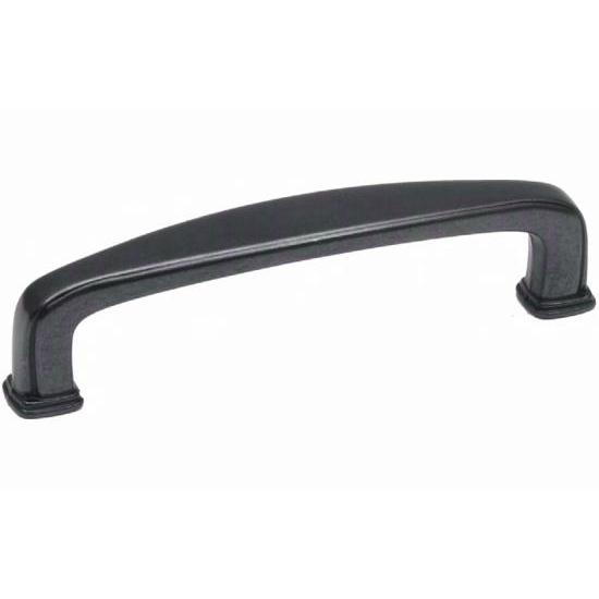 J444-WB - 96mm c/c Weathered Black Jamison Charlotte Collection Pull