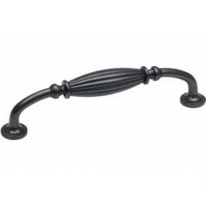 J468-WB 128mm c/c Weathered Black Jamison Collection Pull