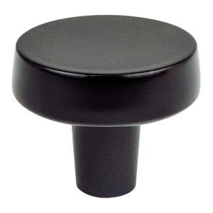 PROMD1-MB 1-7/32 in. Dia. Round Knob Matt  Black