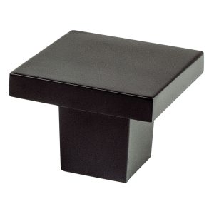 PROMD2-MB 1-5/32 in. Square Knob Matt Black