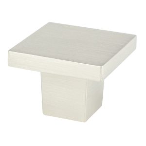 PROMD2-SN 1-5/32 in. Square Knob Satin Nickel