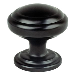 PROPF1-MB Knob 1-1/4 in. Dia Matt  Black