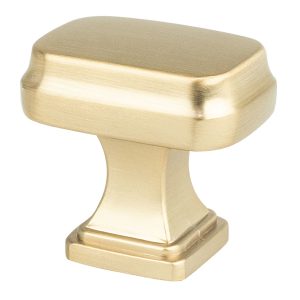 PROPF2-SCP 1-5/16 in. L Knob Satin Champagne