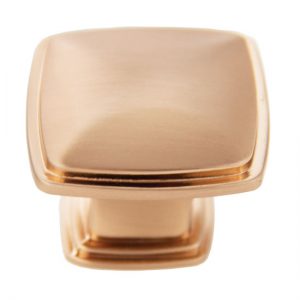 FK-81091.RG 32mm Square Knob Rose Gold (804)