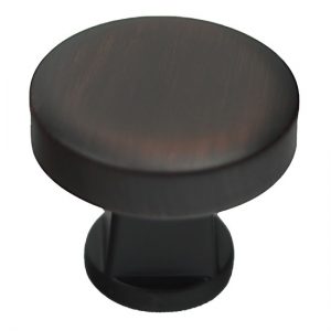 J691-ORB Knob 1-1/4 in. Diam Oil Rubbed Bronze Jamison Colorado Collection