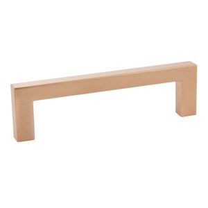 FP-87226.RG Modern Square Pull 96mm CC Rose Gold (843)