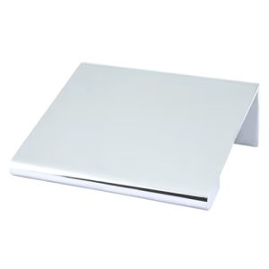 BER9001-4026 1-25/32 in. Contemporary Advantage Two Edge Finger Pull, Polished Chrome